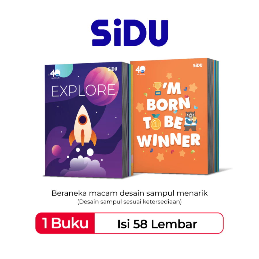 SiDU Buku Tulis 58 Lembar - Image 2