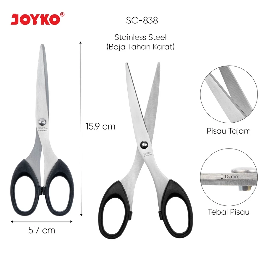 Gunting Scissors Joyko SC-838